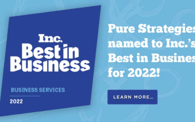 Pure Strategies Named to Inc.’s Best in Business 2022 List