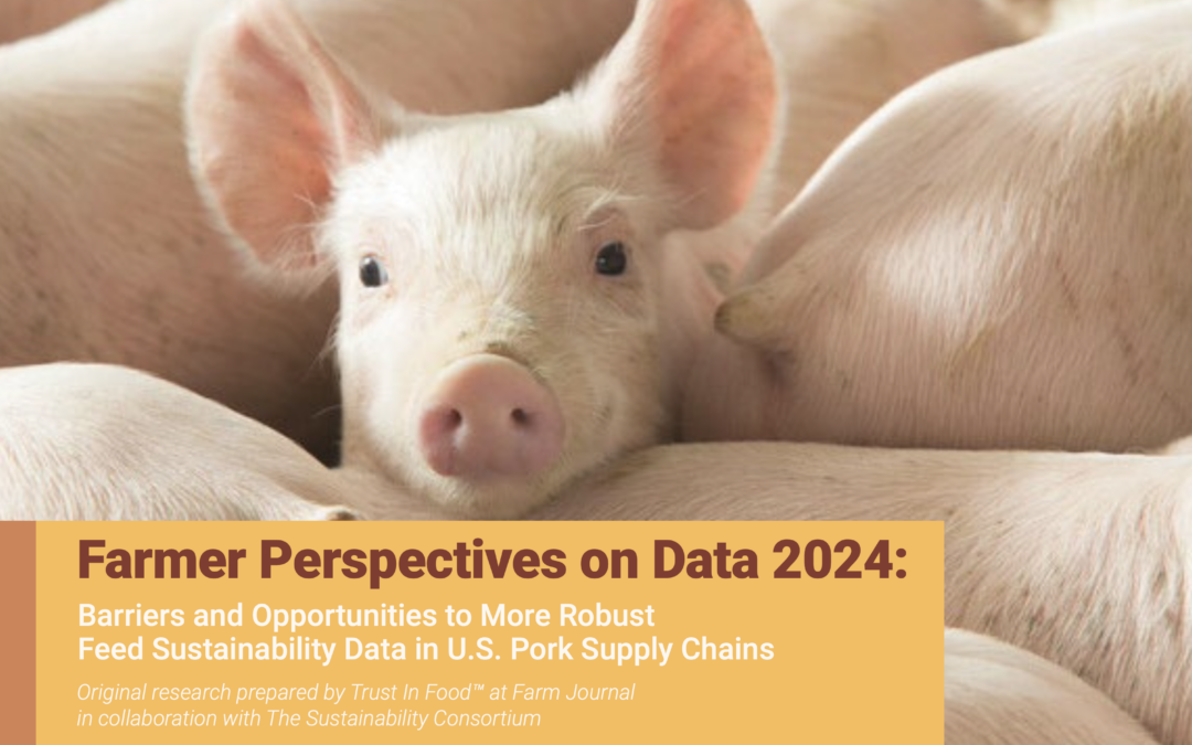 Industry Partnership Unveils Barriers and Opportunities in Sustainability Data Collection Throughout Pork Supply Chain