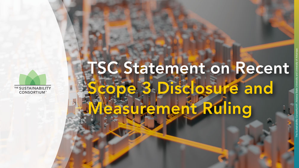 Drive for Scope 3 Measurement and Disclosure Not Stopping