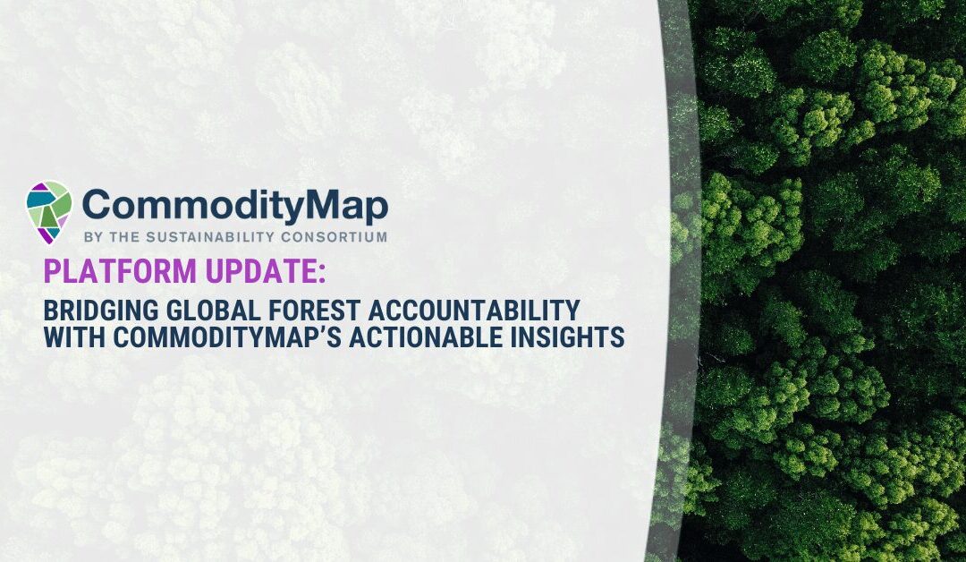 Bridging Global Forest Accountability with CommodityMap’s Actionable Insights 